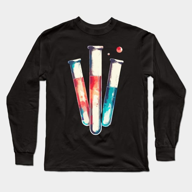 Science Long Sleeve T-Shirt by Siha Arts